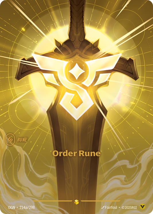 Order Rune Foil