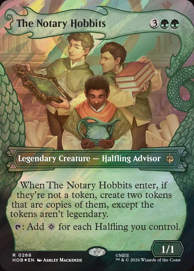 The Notary Hobbits Dragon Frame Surge Foil