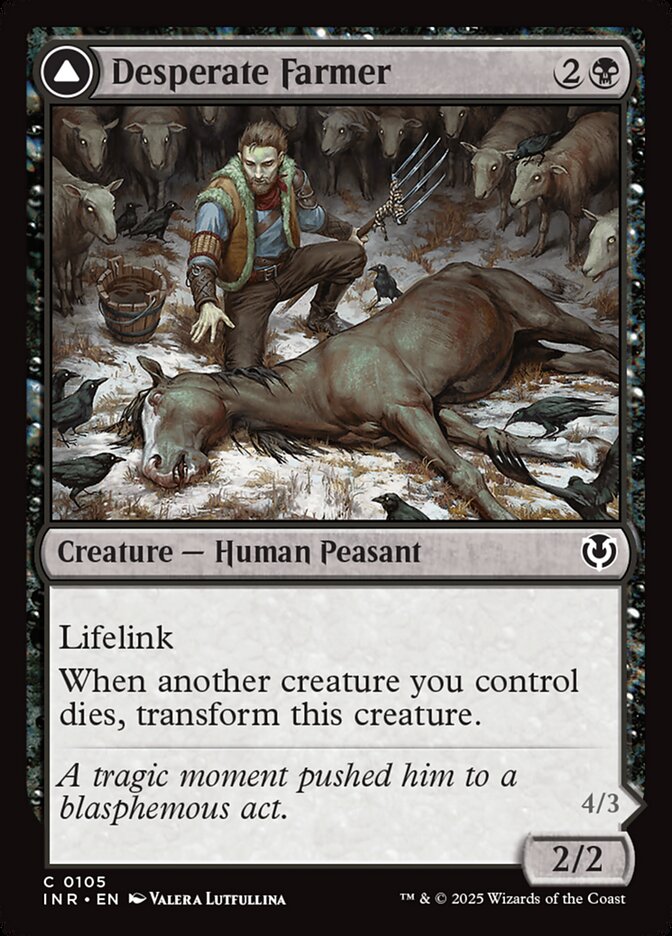 Desperate Farmer // Depraved Harvester Foil