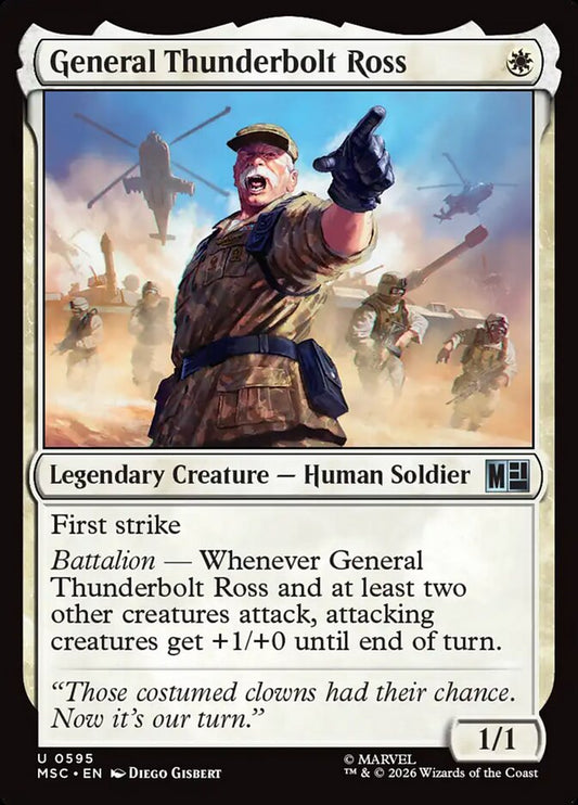 General Thunderbolt Ross Foil