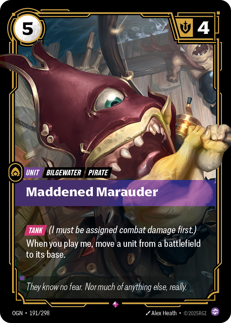 Maddened Marauder Foil