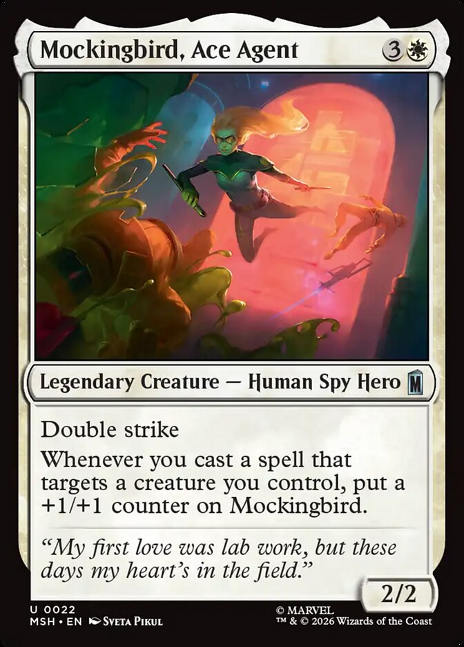 Mockingbird, Ace Agent Foil
