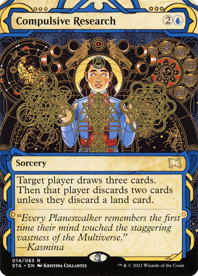 Compulsive Research Foil Etched