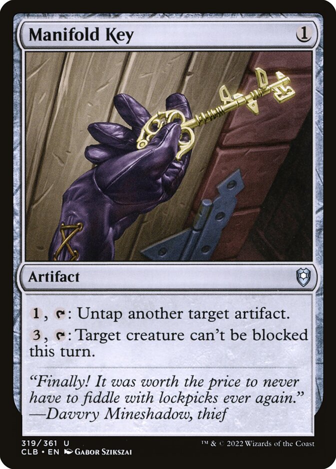 Manifold Key Foil