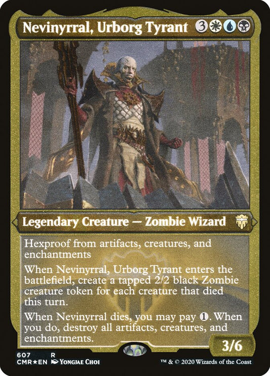 Nevinyrral, Urborg Tyrant Etched Foil