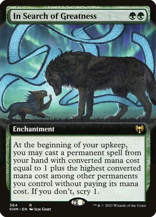 In Search of Greatness Extended Art