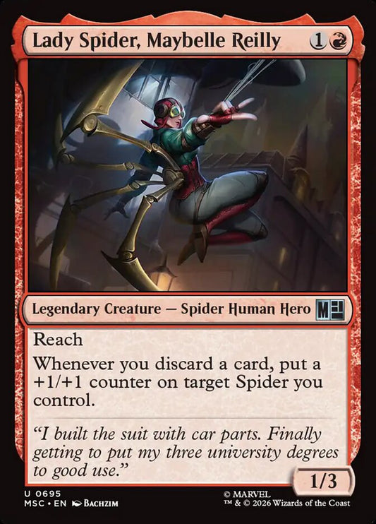 Lady Spider, Maybelle Reilly Foil