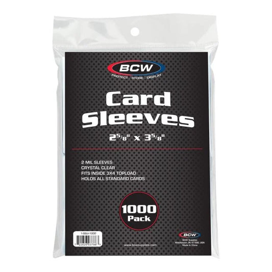 BCW Penny Sleeves x1000