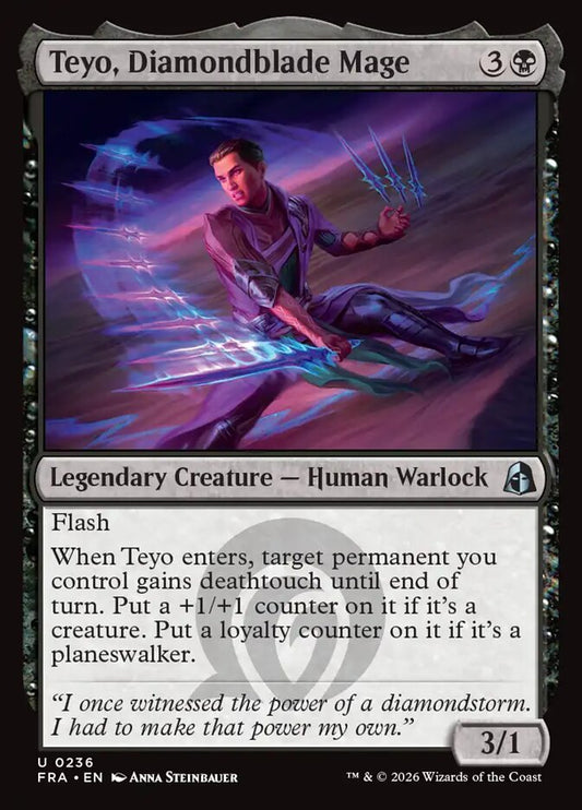 Teyo, Diamondblade Mage Foil