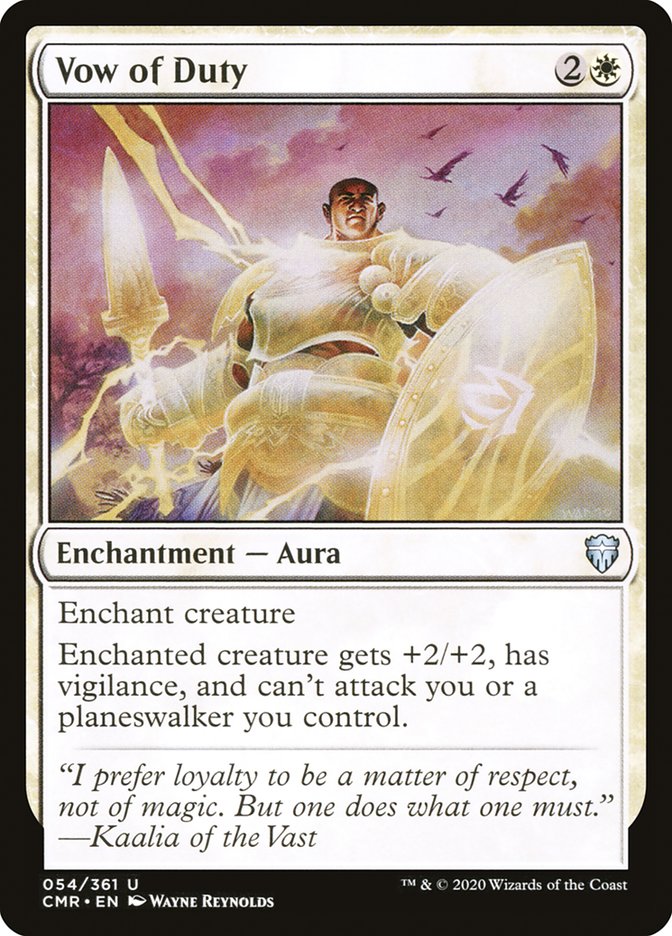 Vow of Duty Foil