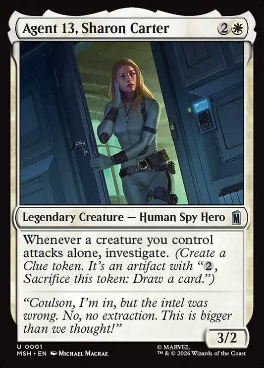 Agent 13, Sharon Carter Foil