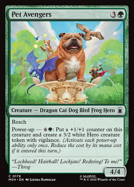 Pet Avengers Foil