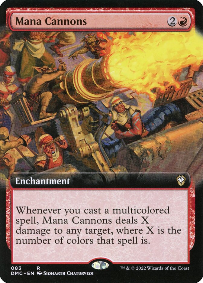 Mana Cannons Extended Art
