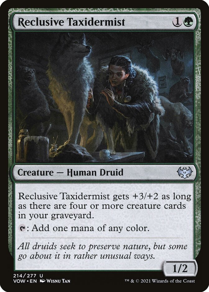 Reclusive Taxidermist Foil