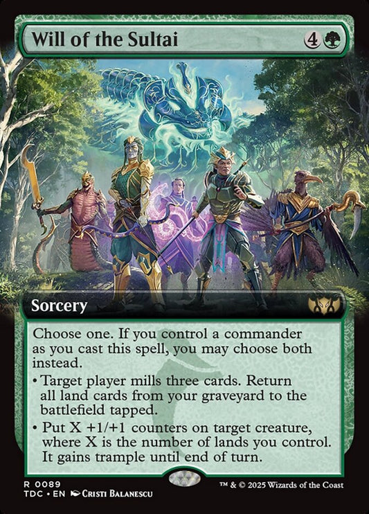 Will of the Sultai Extended