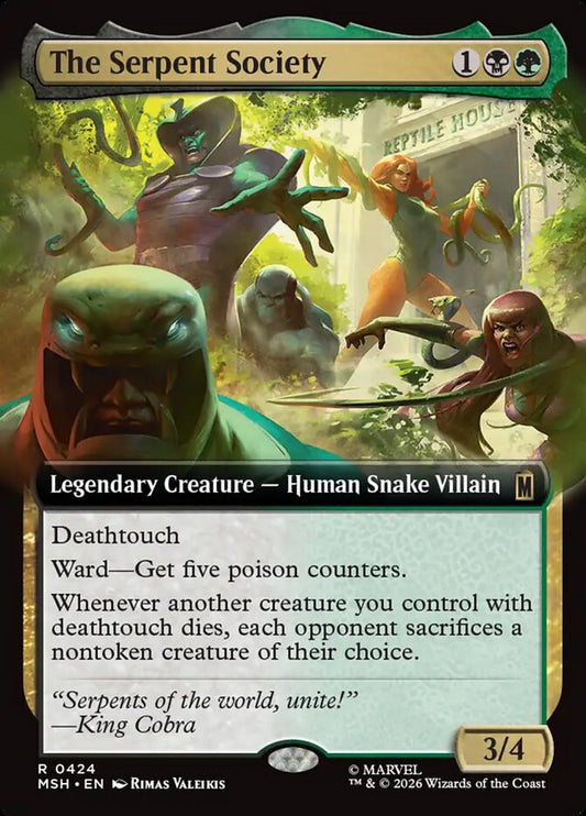 The Serpent Society Extended Art Foil