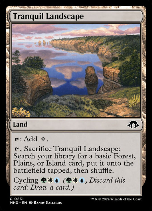 Tranquil Landscape Foil
