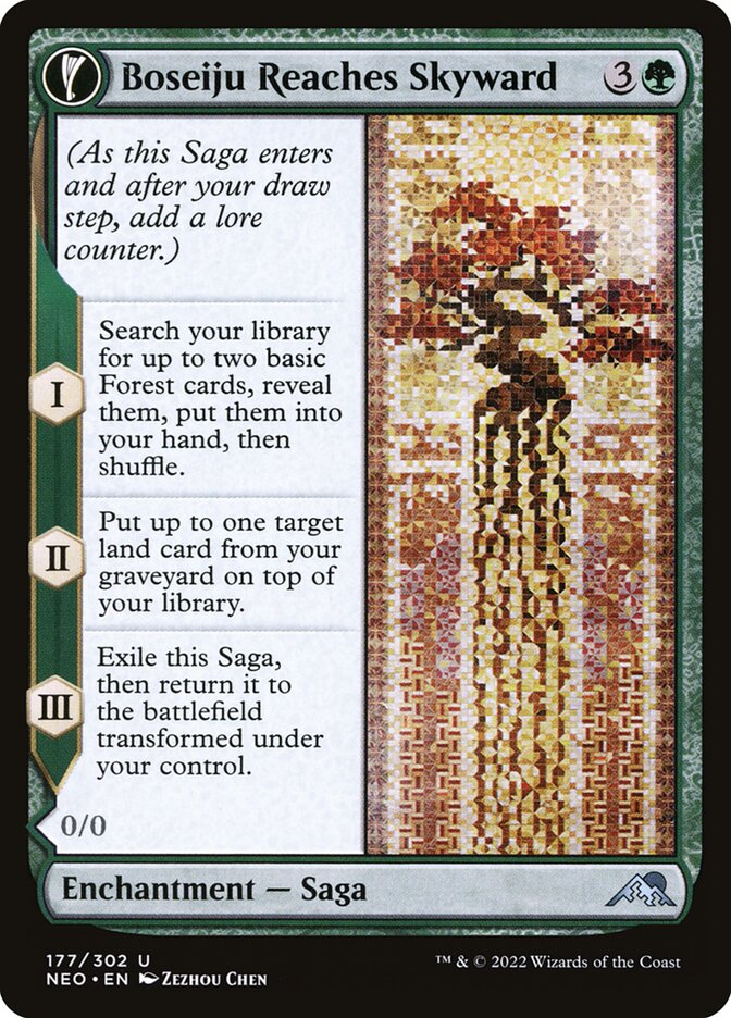 Boseiju Reaches Skyward // Branch of Boseiju Foil