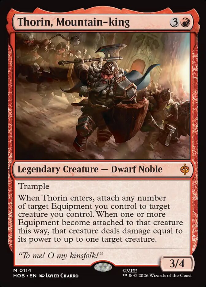 Thorin, Mountain-king Foil
