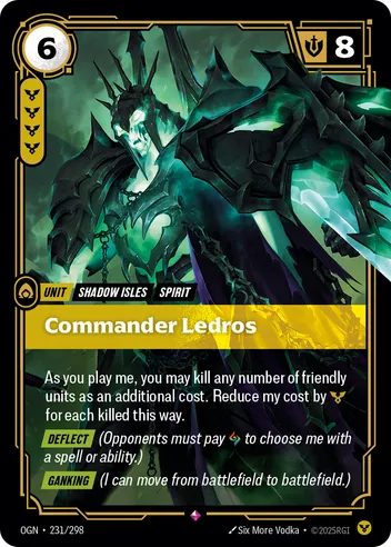 Commander Ledros Foil