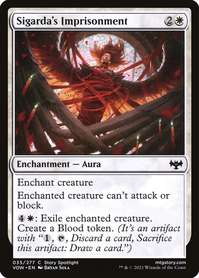 Sigarda's Imprisonment Foil