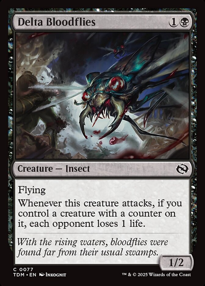 Delta Bloodflies Foil