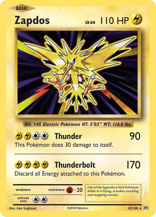 Zapdos foil