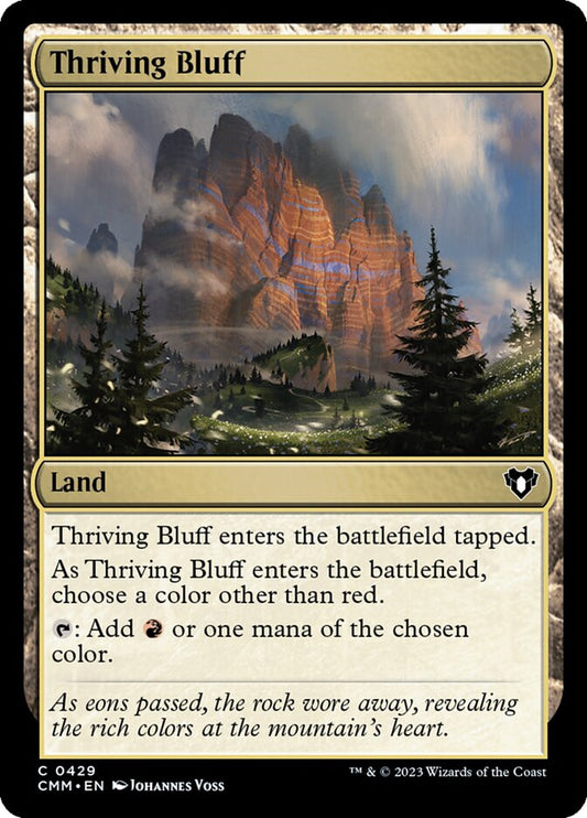 Thriving Bluff Foil