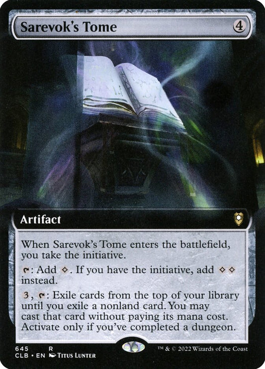Sarevok's Tome Extended Art