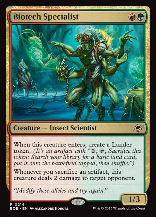 Biotech Specialist Foil