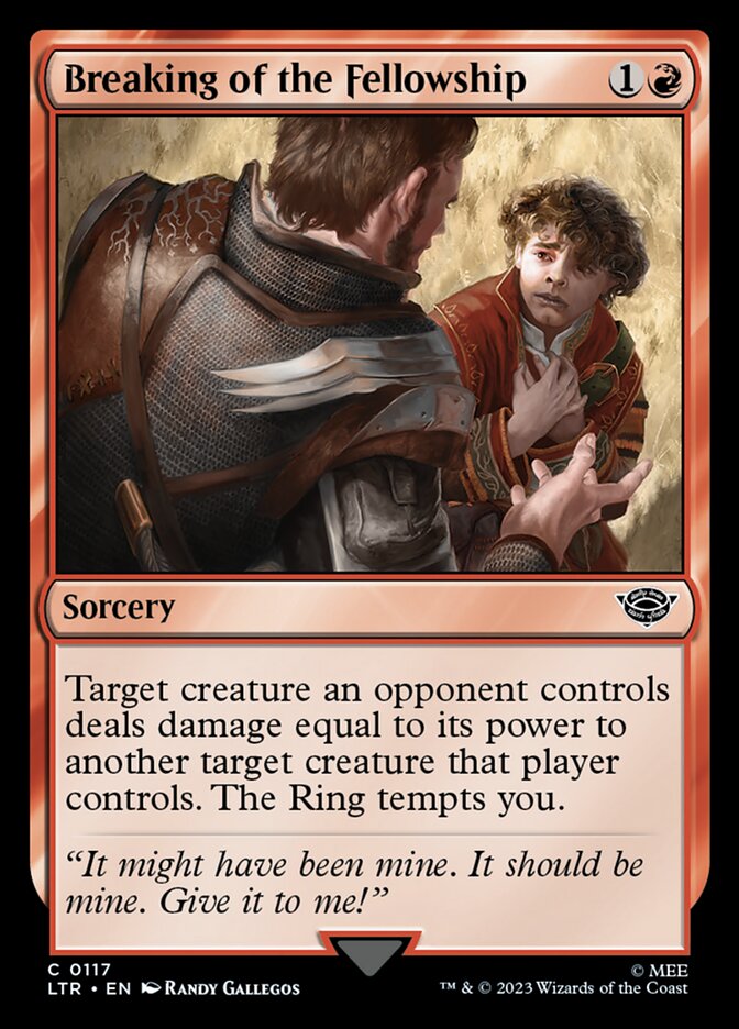 Breaking of the Fellowship Foil