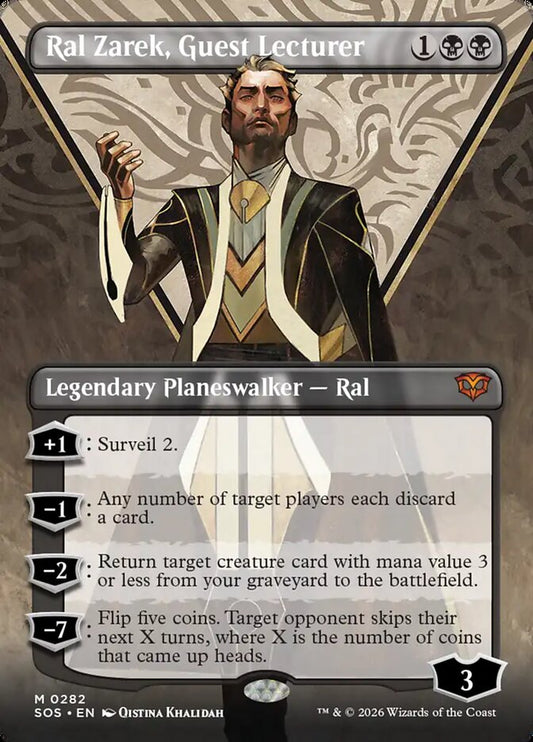 Ral Zarek, Guest Lecturer Borderless