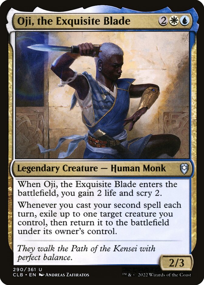 Oji, the Exquisite Blade Foil
