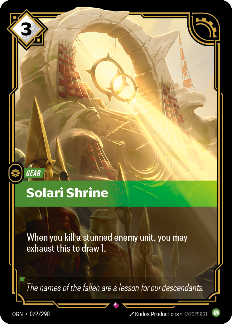 Solari Shrine Foil