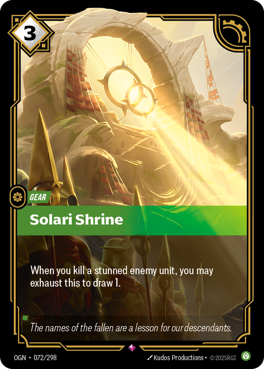 Solari Shrine Foil