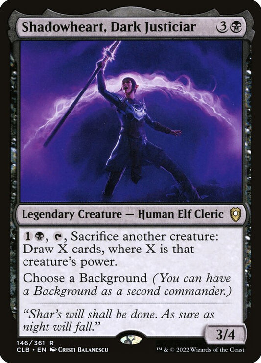 Shadowheart, Dark Justiciar Foil