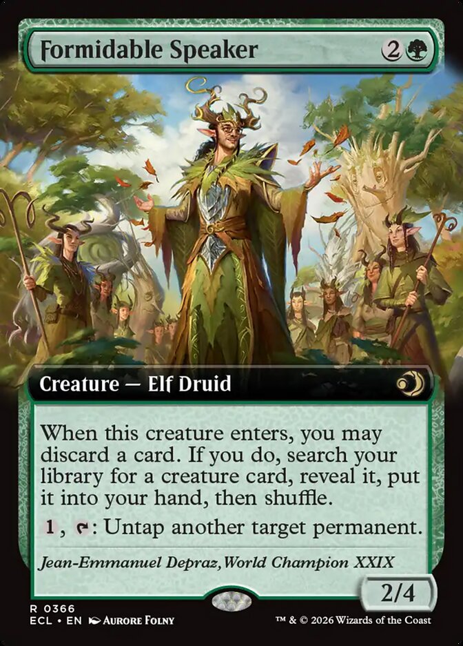 Formidable Speaker Extended Art