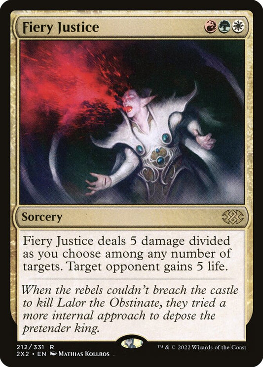 Fiery Justice Foil