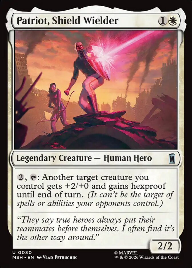 Patriot, Shield Wielder Foil