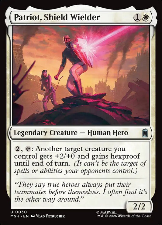 Patriot, Shield Wielder Foil