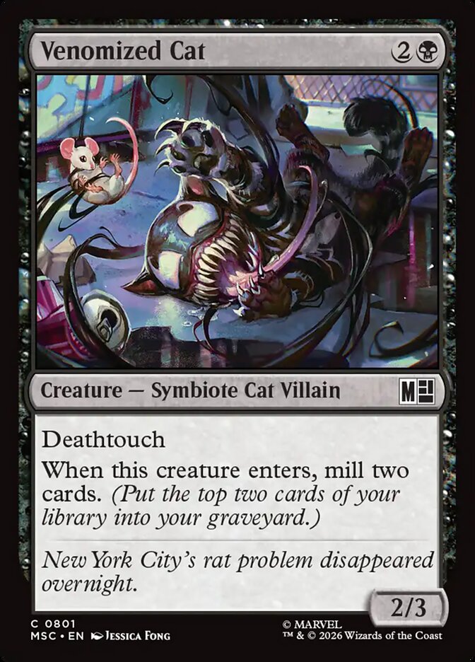 Venomized Cat Foil