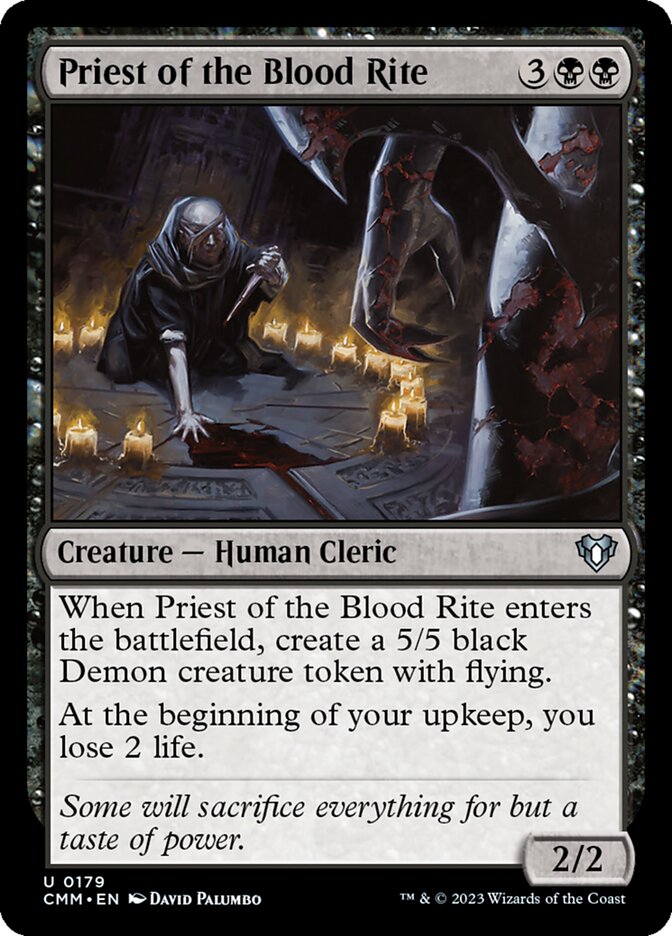 Priest of the Blood Rite Foil