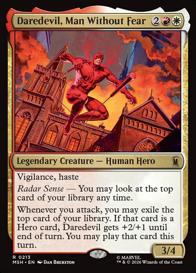 Daredevil, Man Without Fear Foil