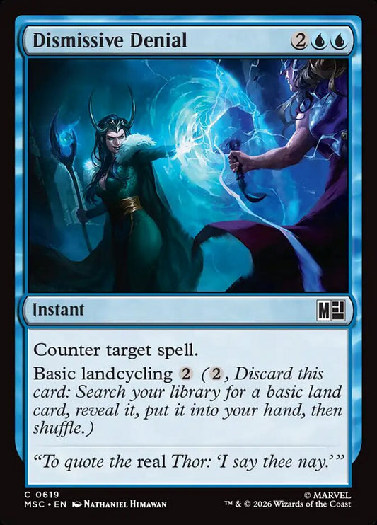 Dismissive Denial Foil