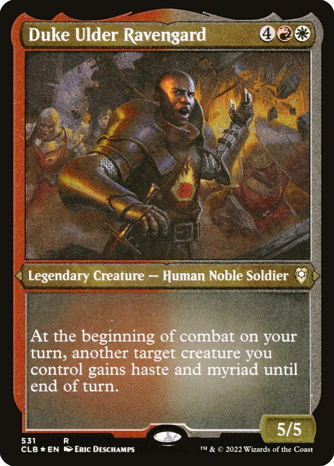 Duke Ulder Ravengard Etched Foil