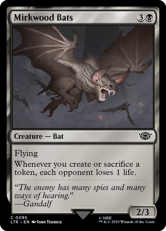 Mirkwood Bats Foil