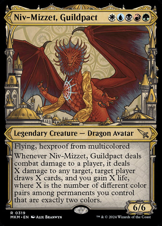 Niv-Mizzet, Guildpact Showcase Foil
