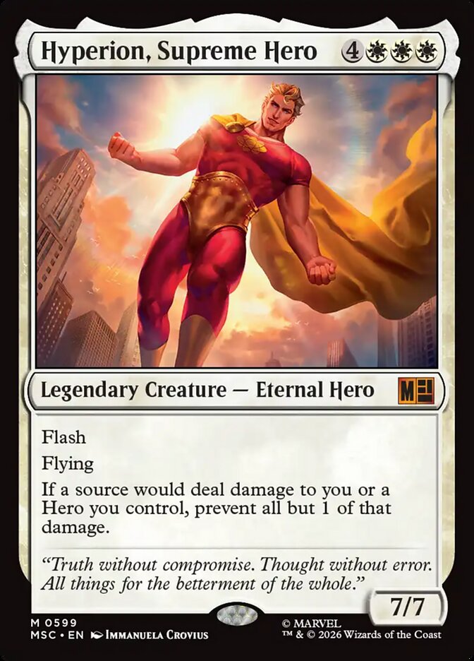 Hyperion, Supreme Hero Foil