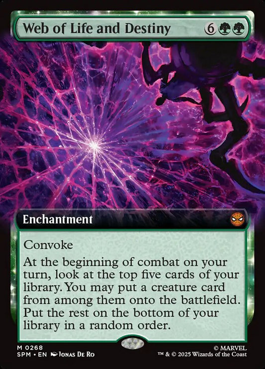 Web of Life and Destiny Extended Art Foil