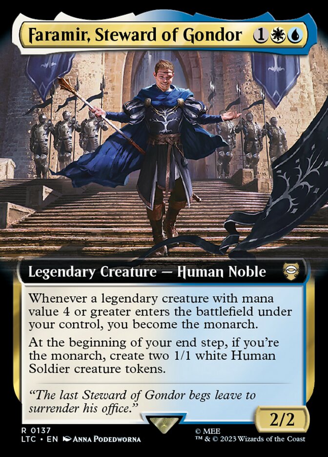 Faramir, Steward of Gondor Extended Art